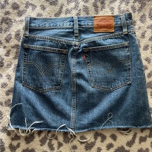 vintage levi’s denim skirt
